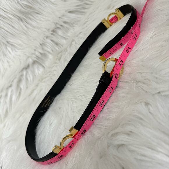 Salvatore Ferragamo‎ Black Leather Belt